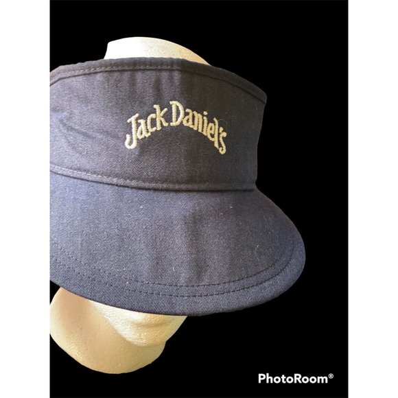 Jack Daniels New Era Hat Dupont Visor Pro Model USA Sun Visor Blue Green Bill - Picture 1 of 8